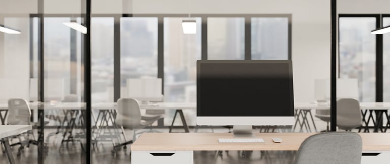 Kontor skrivebord